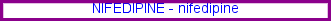 Nifedipine
